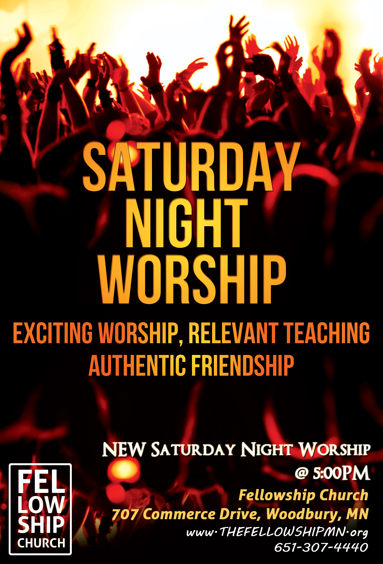 Saturday Night Worship Fellowship Church